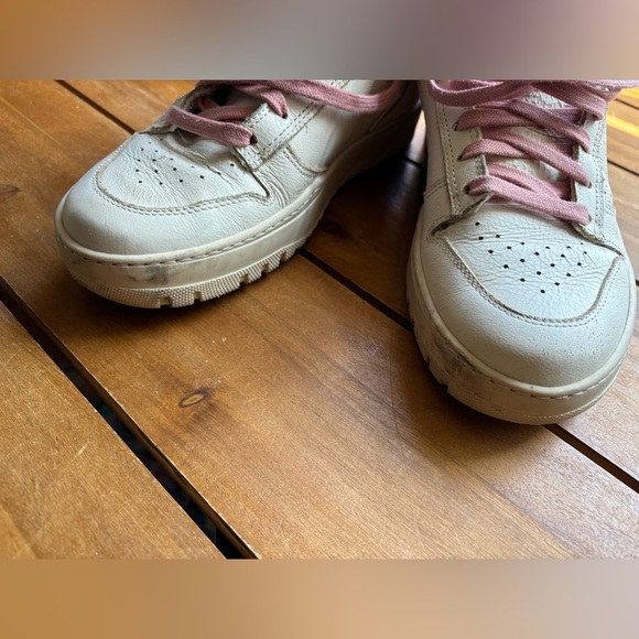 P448 Mason Women's Sneakers Cream and Pink Laces Size EU 38 - Picture 6 of 8